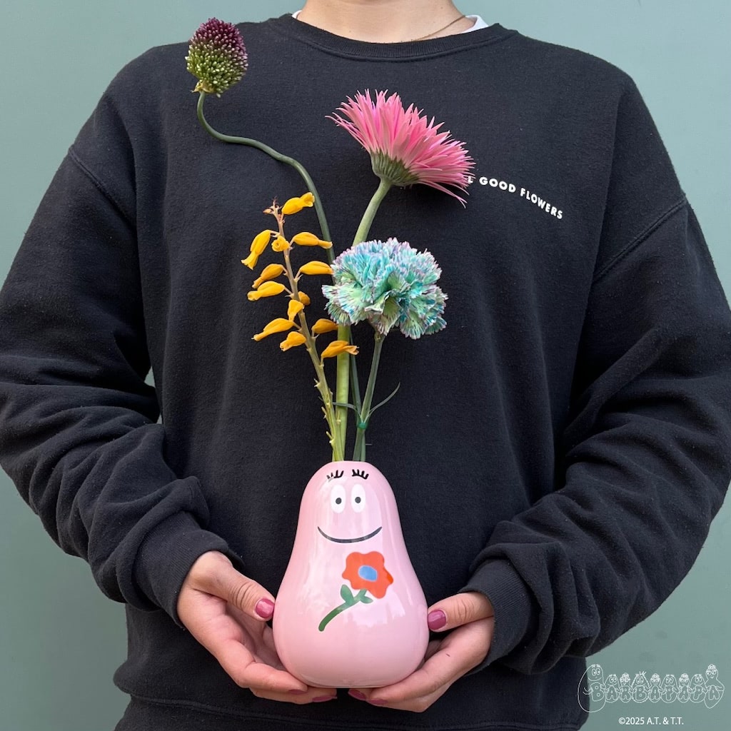 バーバパパ×ALL GOOD FLOWERS」カラフルなコレクションは可愛いが 