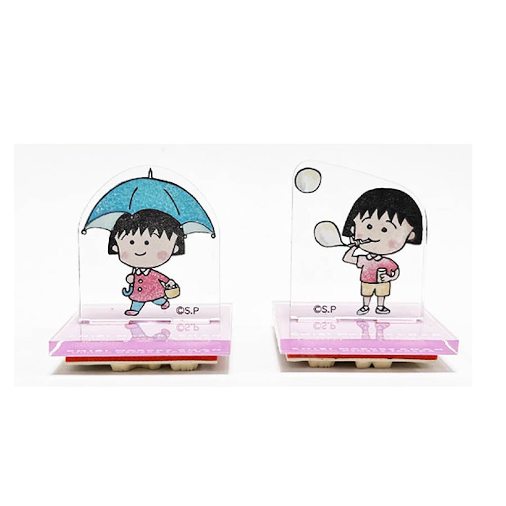 ■未開封品■　ちびまる子ちゃん　よくできました。スタンプセット お値下げ】ちびまる子ちゃん よくできました．スタンプセット