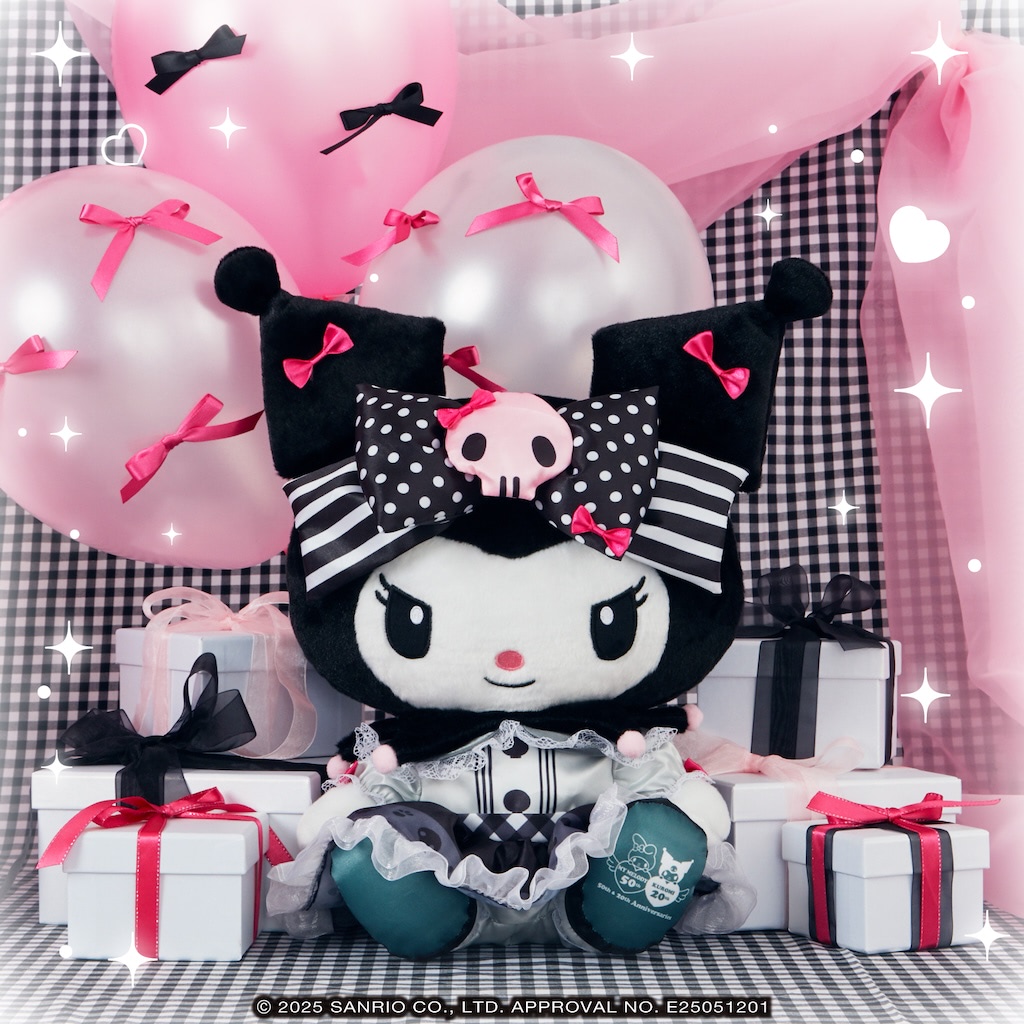 マイメロ＆クロミ】Wアニバーサリー超豪華Happyくじ／限定リボンアクセ