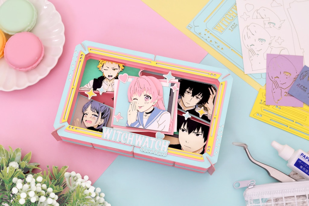 ウィッチウォッチ】ポップでカラフル☆ニコやネムのペーパーシアター