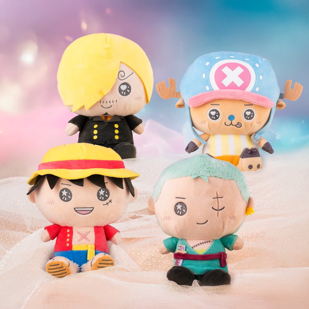 ONEPIECE BARE Luffy 麦わらストア ぬいぐるみ ONE PIECE】「麦わらストア」にキラキラおめめの一味がやってきた