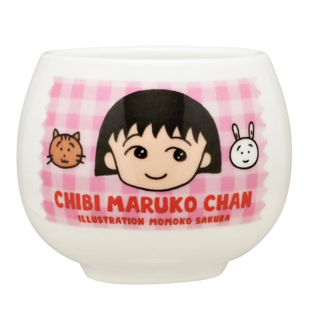 ちびまる子ちゃん】まる子が踊る「ミニゆのみ」☆本格派陶器で使えるよ