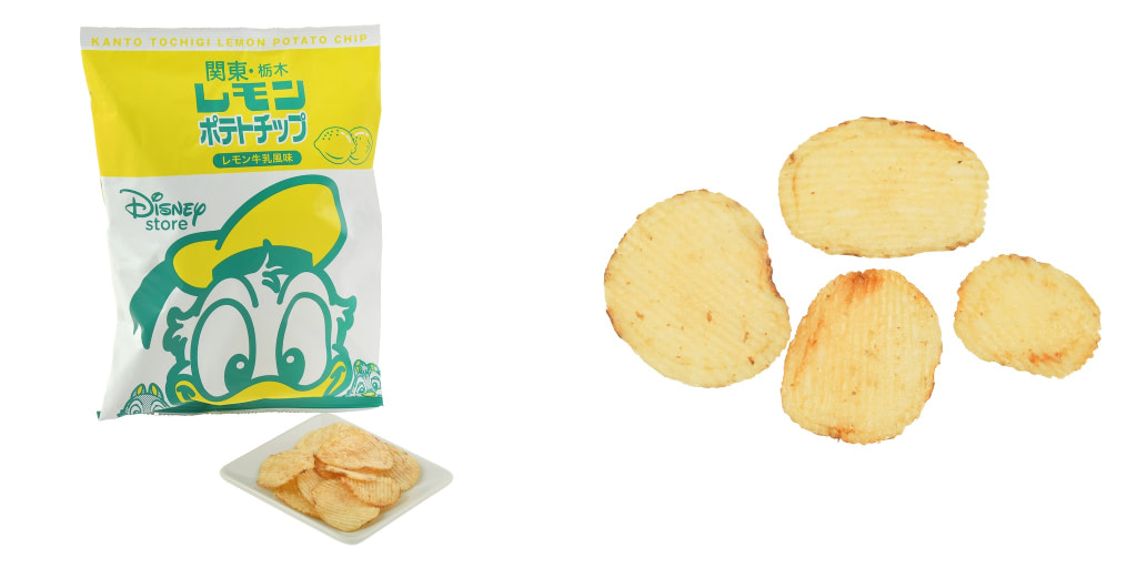 ドナルド・チップ＆デール 関東・栃木レモン牛乳 まとめ売り ご当地ドリンク「レモン牛乳」共同企画の爽やか風味菓子