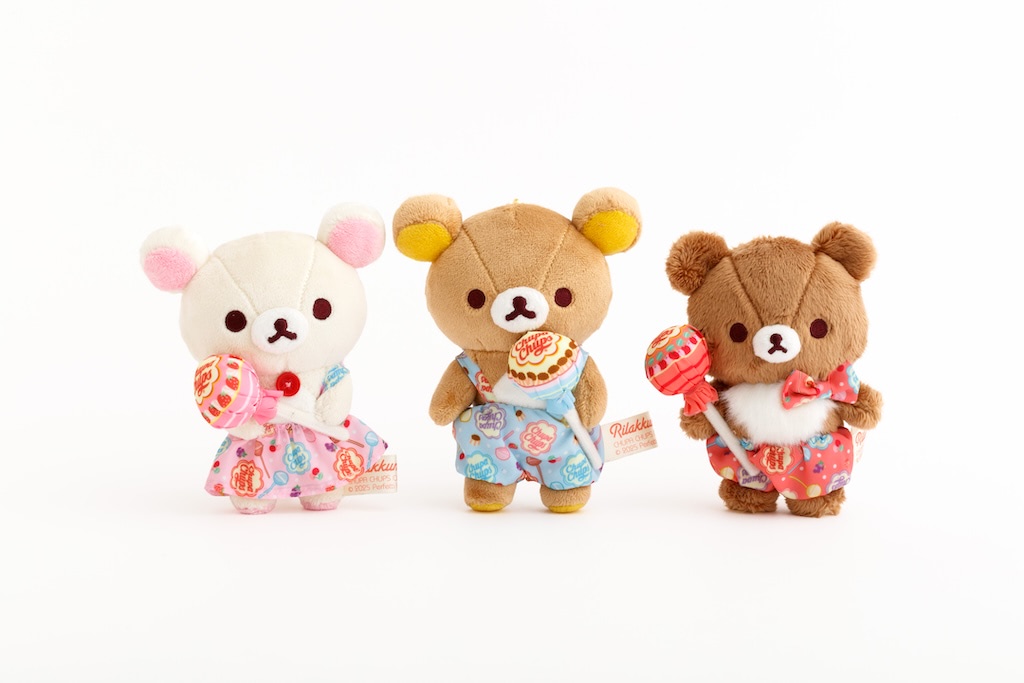 リラックマ ロフト限定 リラックマ×チュッパチャプス リラックマ】チュッパチャプスで甘々♪ かわいすぎキャンディ
