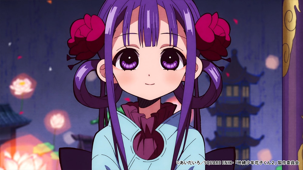 地縛少年花子くん　寧々 地縛少年花子くん2」笑顔の寧々＆短冊持つ花子くんのビジュアル