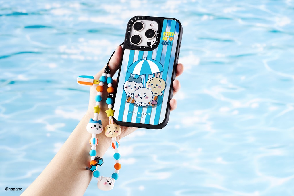夏だ！ ビーチだ！ 「ちいかわ x CASETiFY」テックアクセで