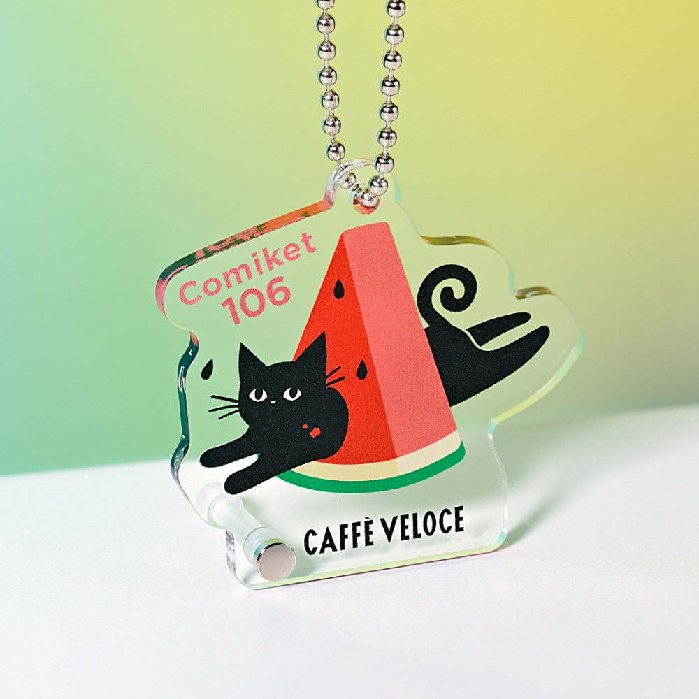 カフェ・ベローチェ】コミケ開催日の黒ねこアイテムをチェック