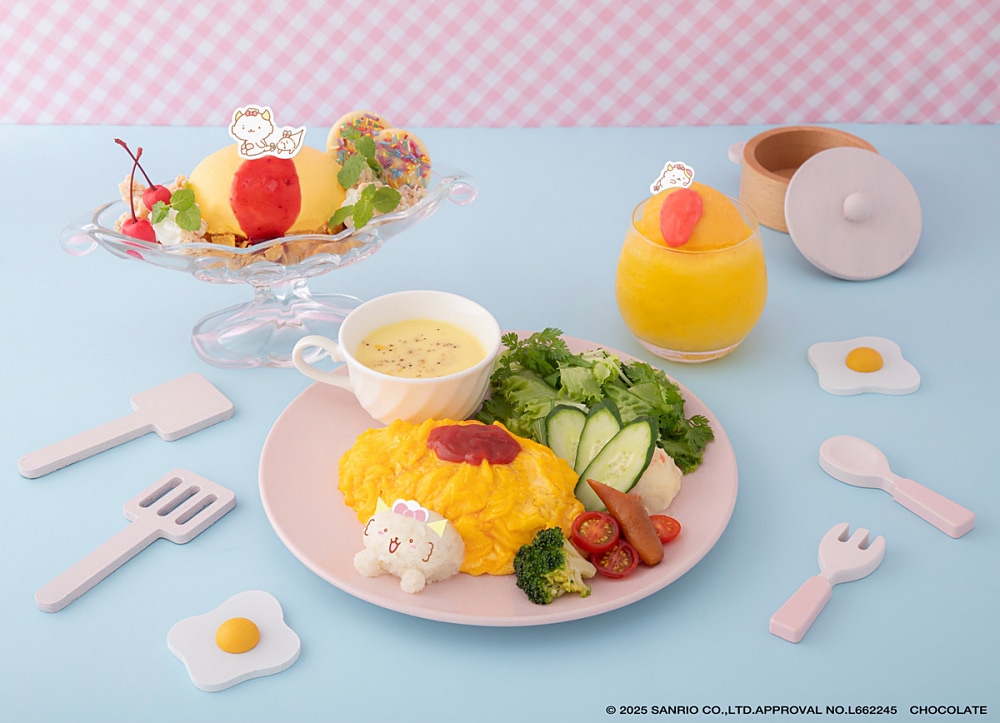 がおぱわるぅ】初のテーマカフェが期間限定オープン！ オムライス