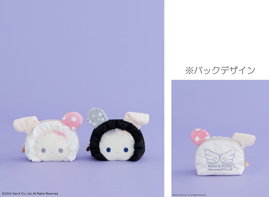 センチメンタルサーカス　メゾンドフルール　コラボ ぬいぐるみ　スピカ　シャッポ センチメンタルサーカスとのキュートなコラボレーションアイテム