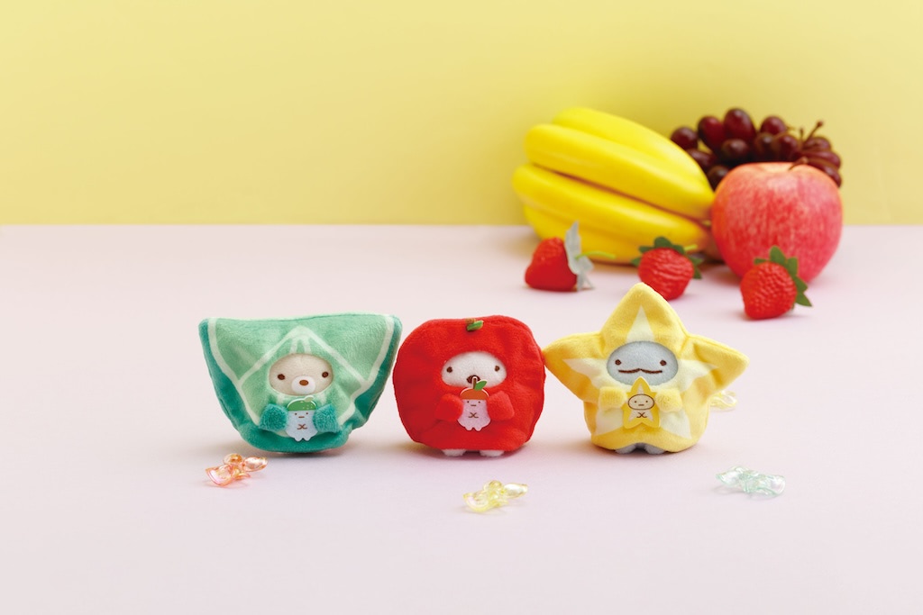 すみっコぐらし バラ売り てのりぬいぐるみ すみっコぐらし】新シリーズ「フルーツパーラー」☆10th記念カプセル