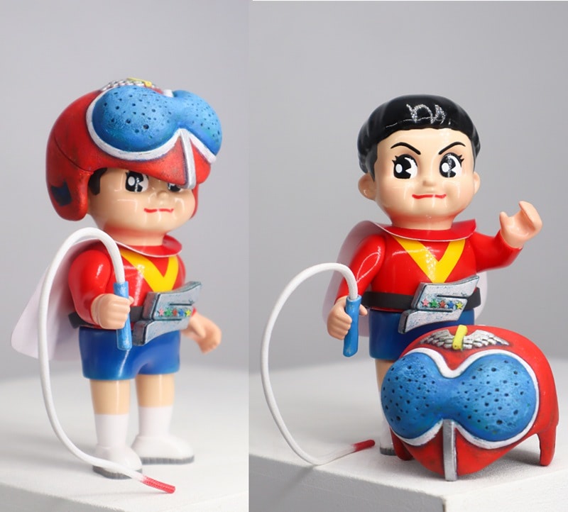 秘密戦隊ゴレンジャー ART HURRICANE 50』商品画像入手！ ソフビ