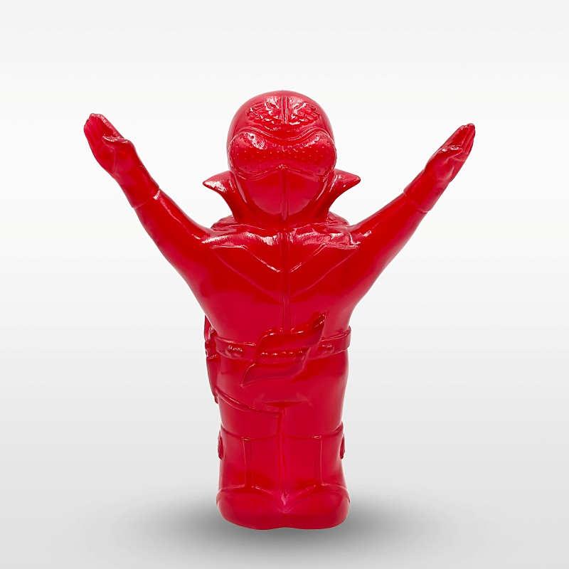 秘密戦隊ゴレンジャー おおかみくん モモレンジャー ソフビ 未開封 秘密戦隊ゴレンジャー おおかみくん モモレンジャー ソフビ 未