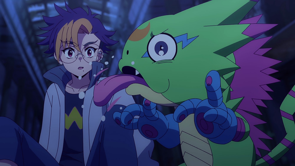DIGIMON BEATBREAK』第1話 ゲッコーモンが現れる！ | アニメージュ