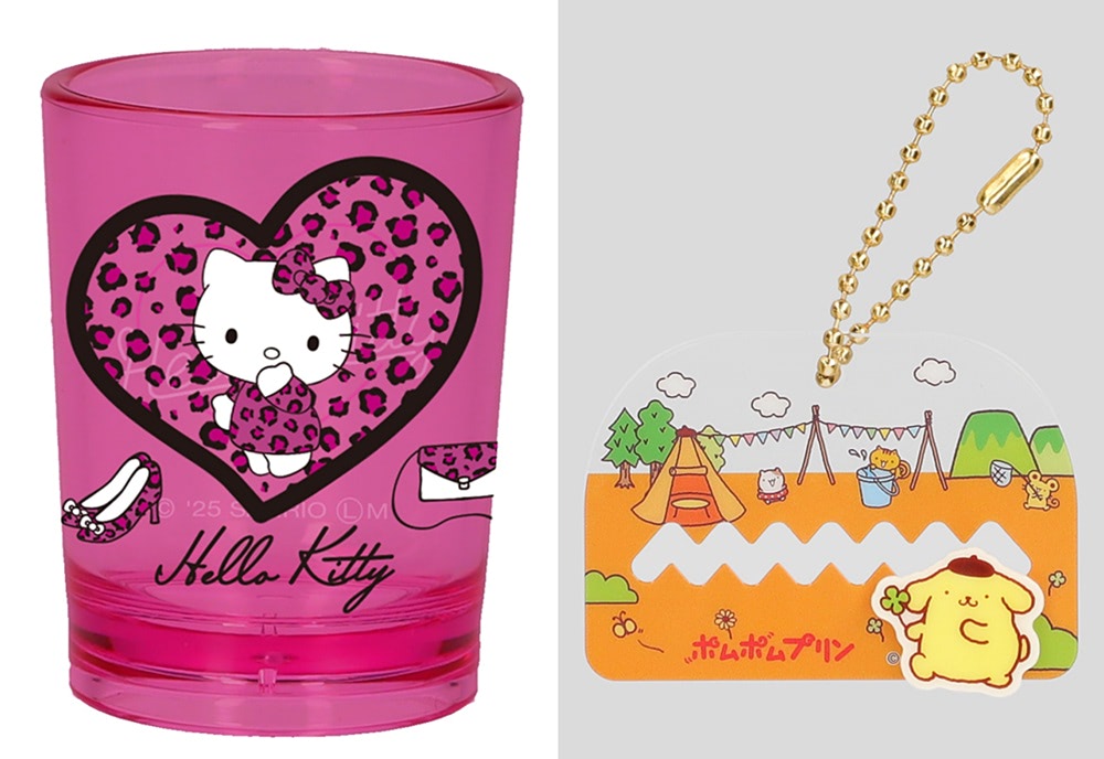 サンリオ】アニマル柄のグラスコレクションとカタカタ動くおさんぽ