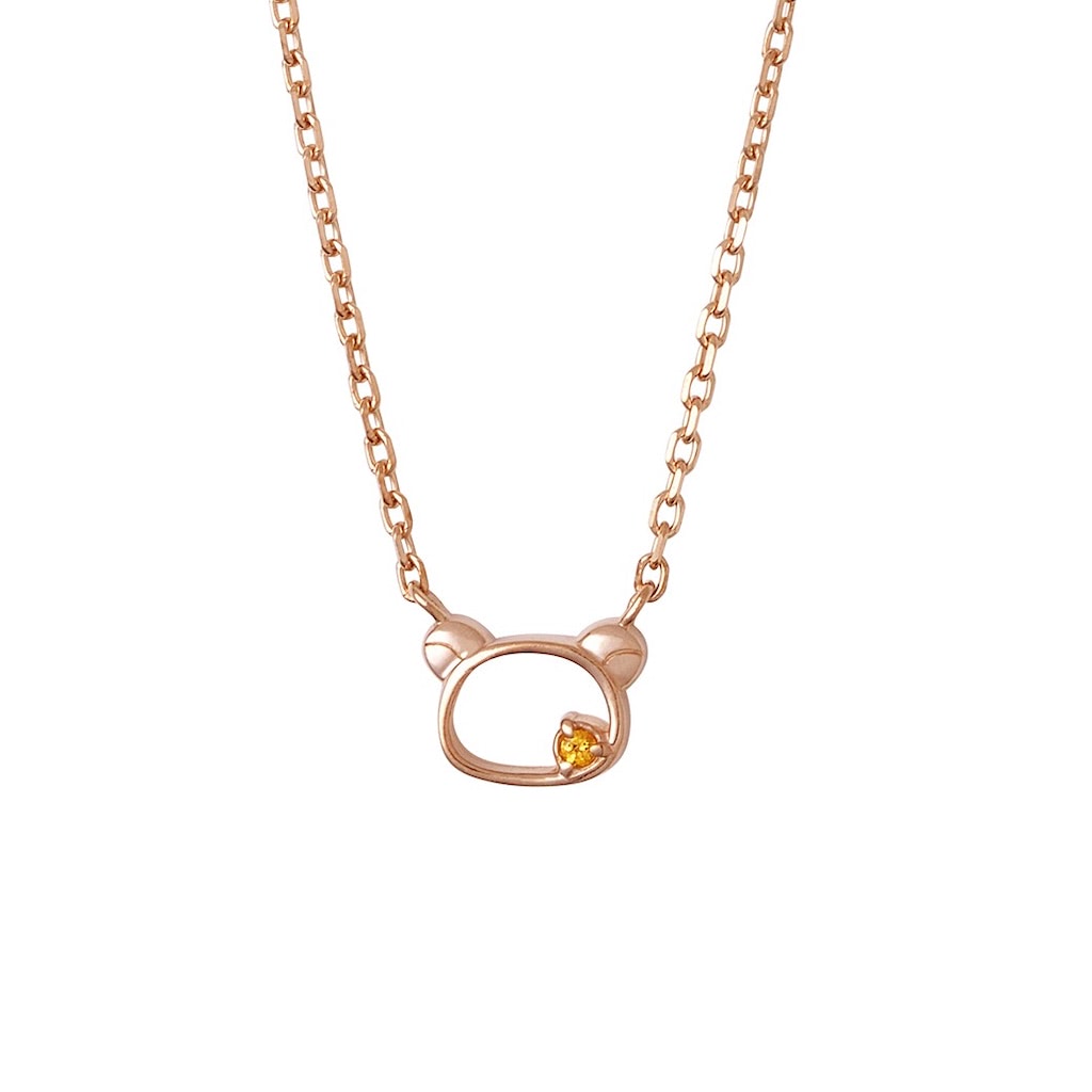 リラックマ】新作ジュエリーは「フェイスシルエット」シンプルな大人