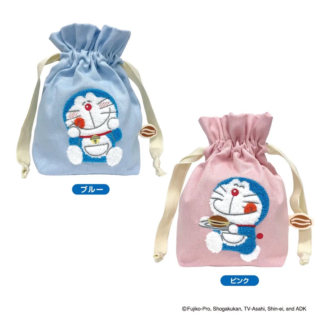 ドラえもん】もこもこ感がめちゃかわいい♪ サガラ刺繍の小物が登場