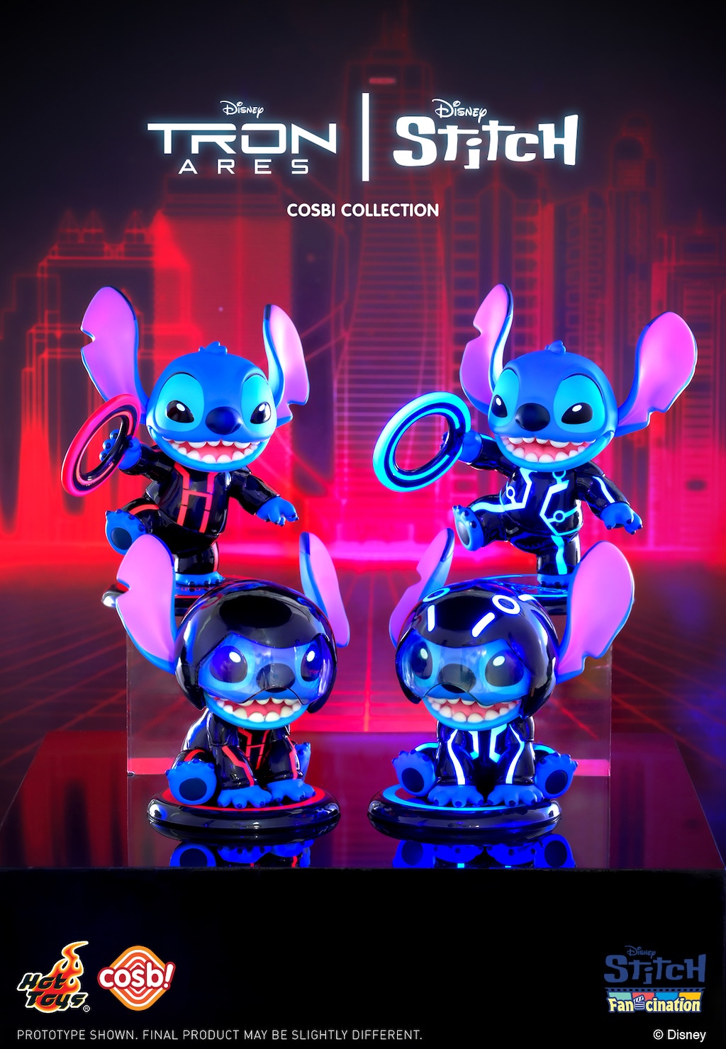 「トロン」フィギュア 2002Neca TRON 20周年記念 Disney Disney『スティッチ』が『トロン』になっちゃった♪ ホットトイズ限定