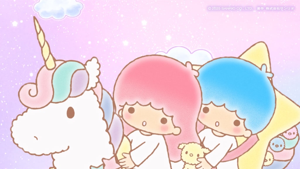 リトルツインスターズ50周年記念】キキ＆ララのSPアニメがふたりのお