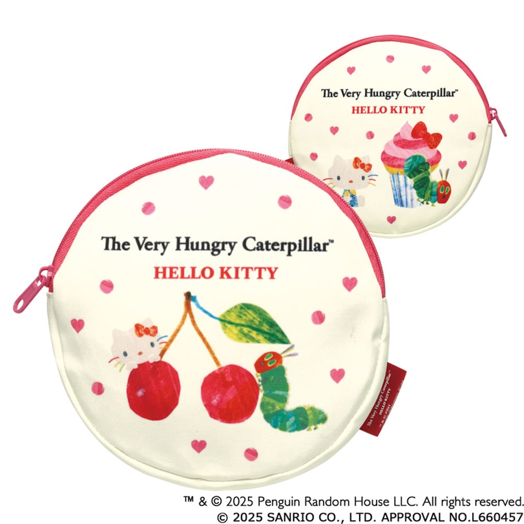 はらぺこあおむし×ハローキティ】ラブリーコラボ♪ 使える縫製