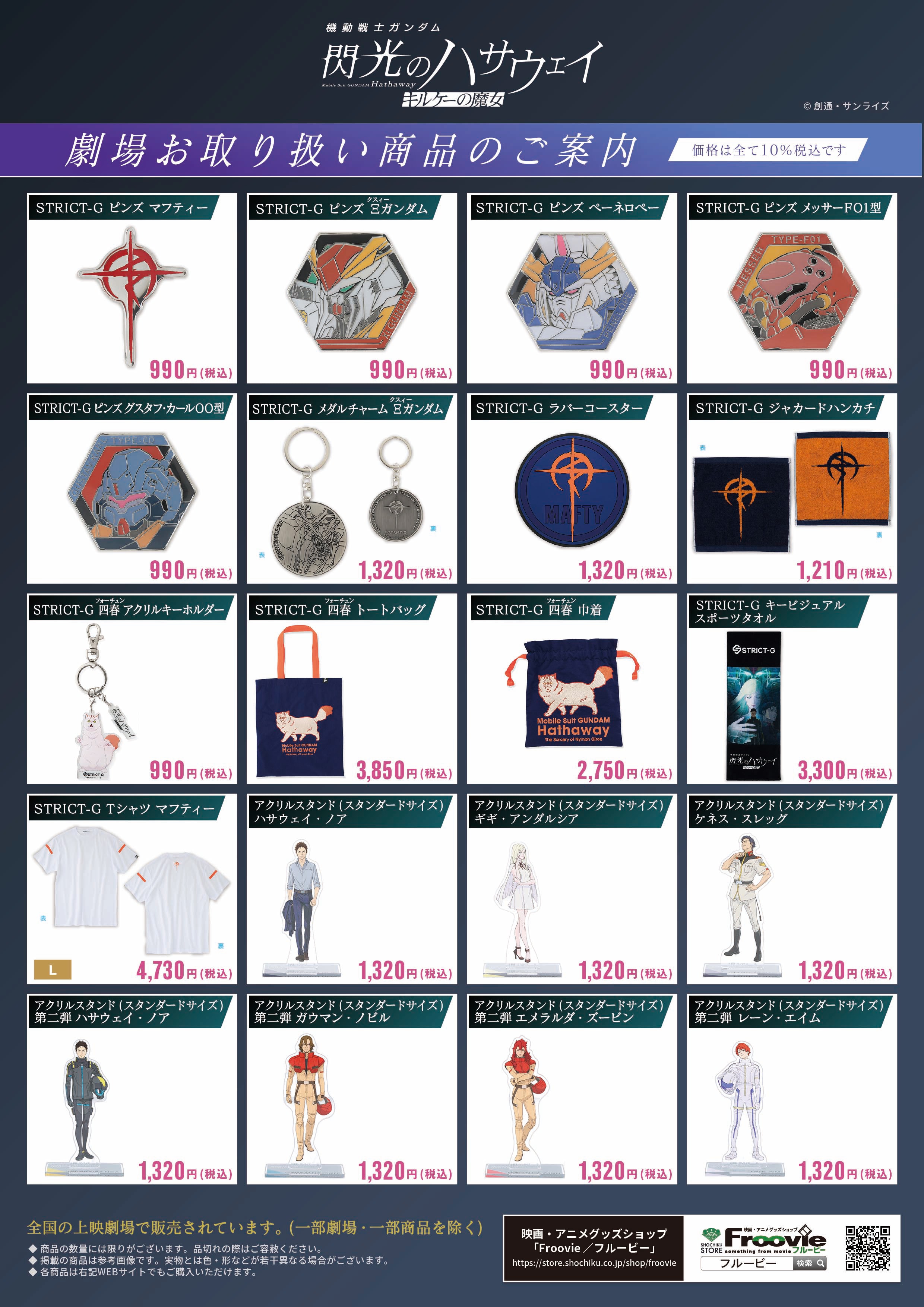 閃光のハサウェイ】入場者プレゼント公開！ キャスト＆監督登壇の