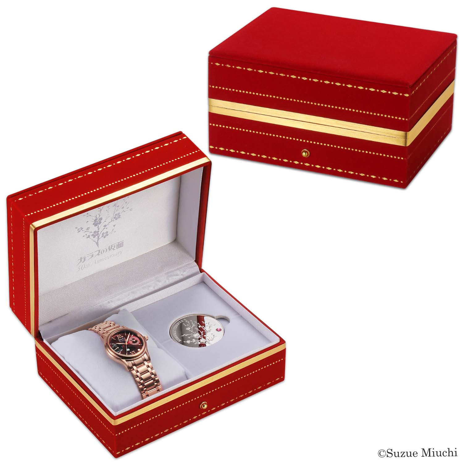 ガラスの仮面】連載50周年記念のアニバーサリーウォッチが登場