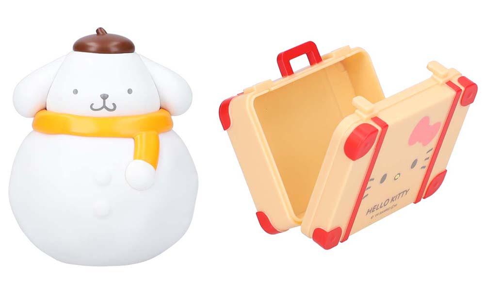 サンリオキャラクターズ】カプセルレスの雪だるまとシールでカスタム