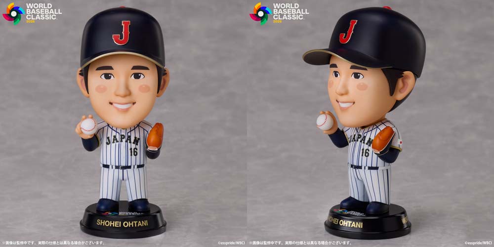 WBC】開催記念！ 大谷翔平など公式プレミアムデフォルメフィギュア登場