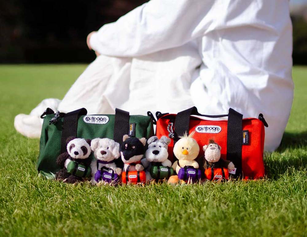 NICI×OUTDOOR PRODUCTS】かわいいぬいぐるみキーホルダー第2弾