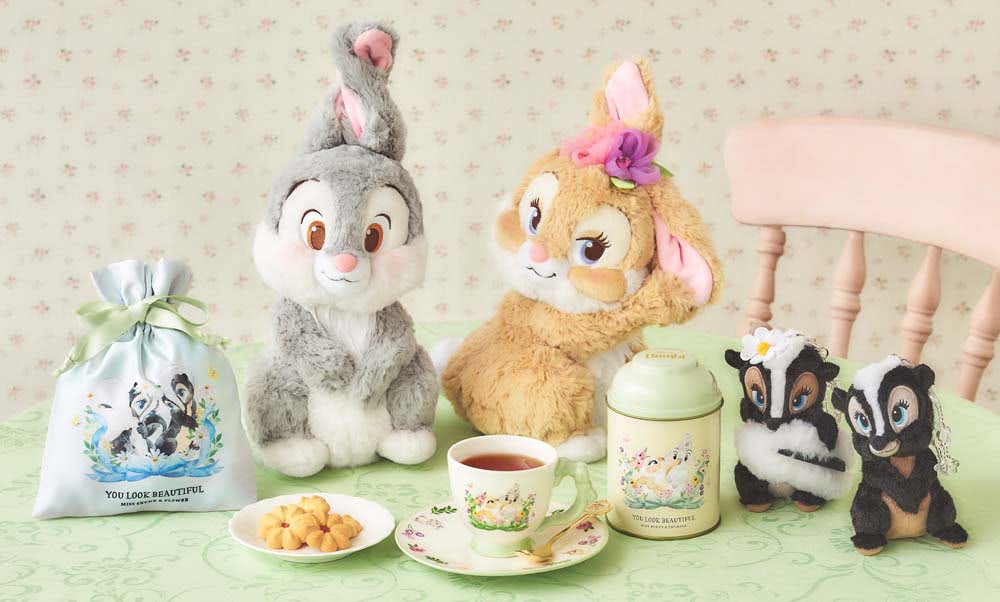 ディズニーストア】とんすけ＆ミス・バニー！ 恋の初々しさやときめき