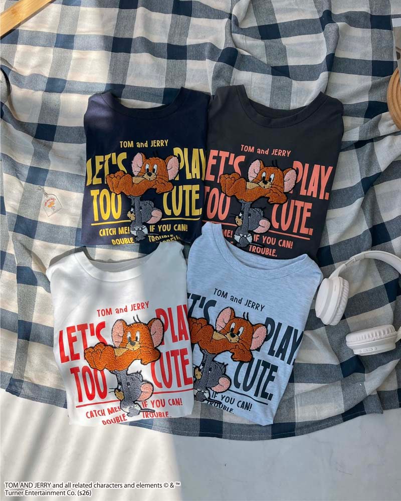 トムとジェリー】AS KNOW AS plusよりかわいいTシャツが登場