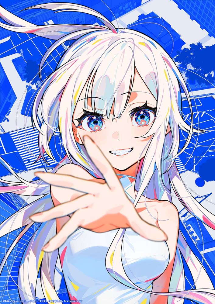 イラスト　ポップ画　アニメ　漫画　自作画　オリジナル レベルロボチカ】オリジナルアニメーション制作決定！ Mika Pikazo描き