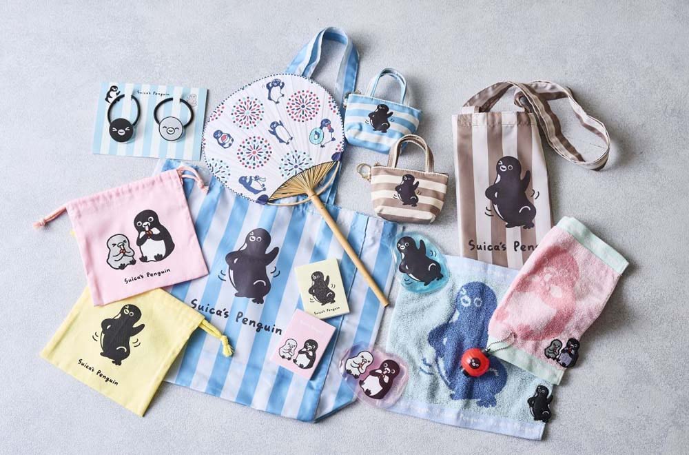Suicaのペンギン】新作絵柄入りグッズなど全15アイテムが限定発売