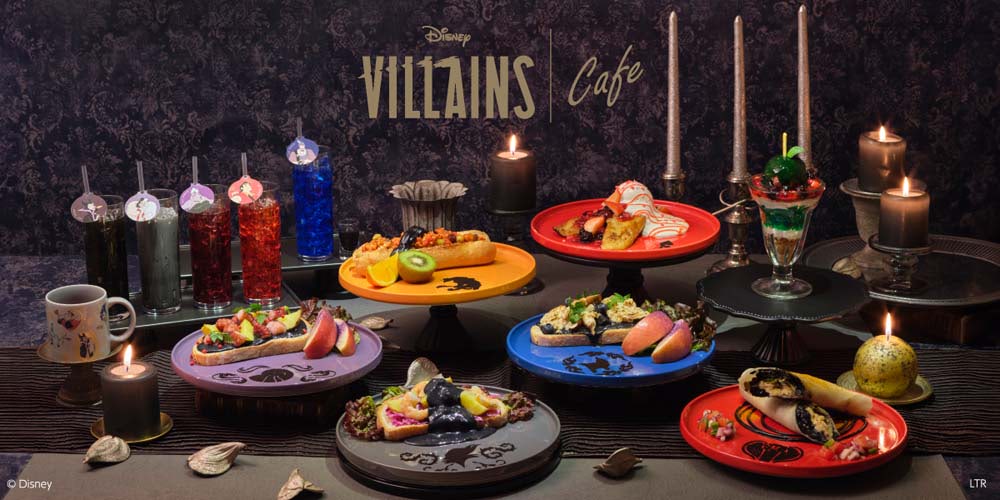 ディズニーヴィランズ】ハロウィンシーズンに表参道でスペシャルカフェ