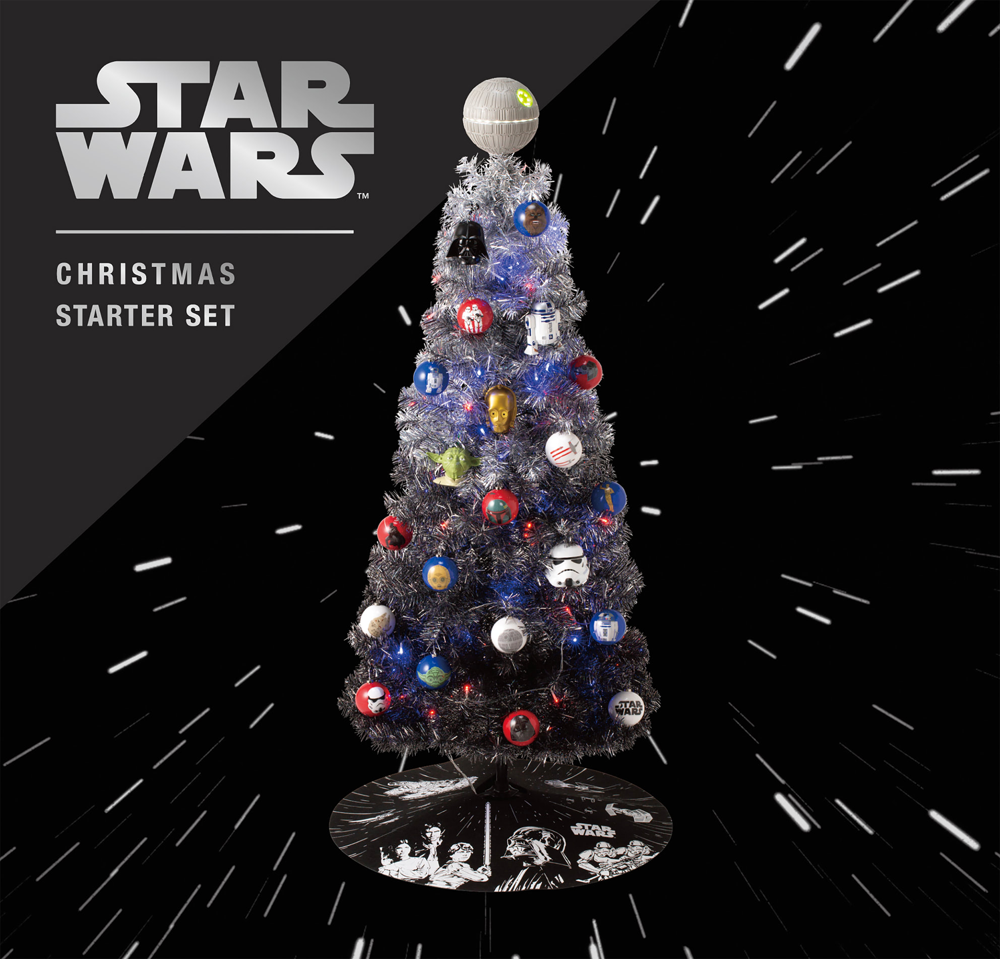 パーツ完品✨ STAR WARS クリスマスツリー スターウォーズ クリスマスをSW色に染める！ 『スター・ウォーズ』クリスマスツリーが