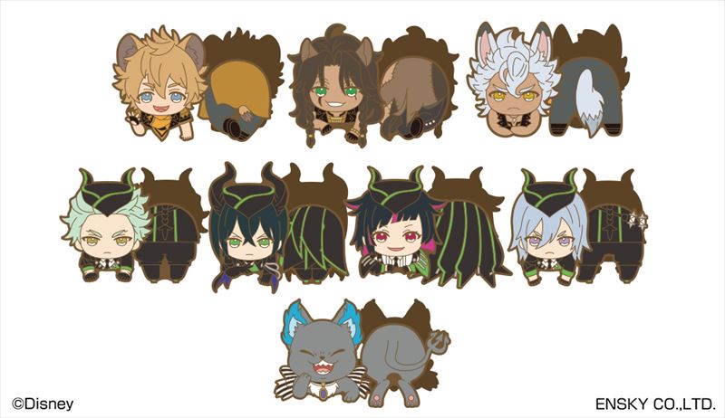 ツイステ』後ろ姿も可愛いのっかりラバークリップ登場