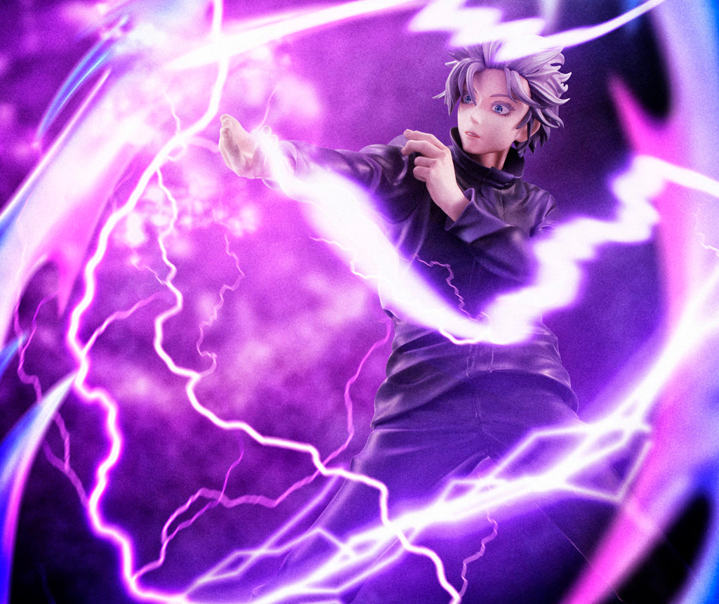 造形とエフェクトで『呪術廻戦』五条悟の虚式「茈」を立体化