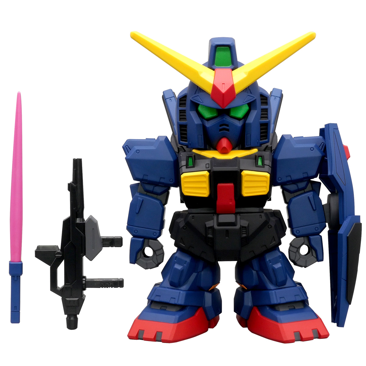 Space Mars ダースマシンダー　ガンダムカラー　インディーズソフビ 黒いガンダム】MK-IIティターンズ仕様のSDジャンボソフビ