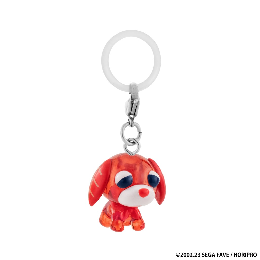 お茶犬】クリア素材ならでは透明感が魅力のめじるしアクセサリー