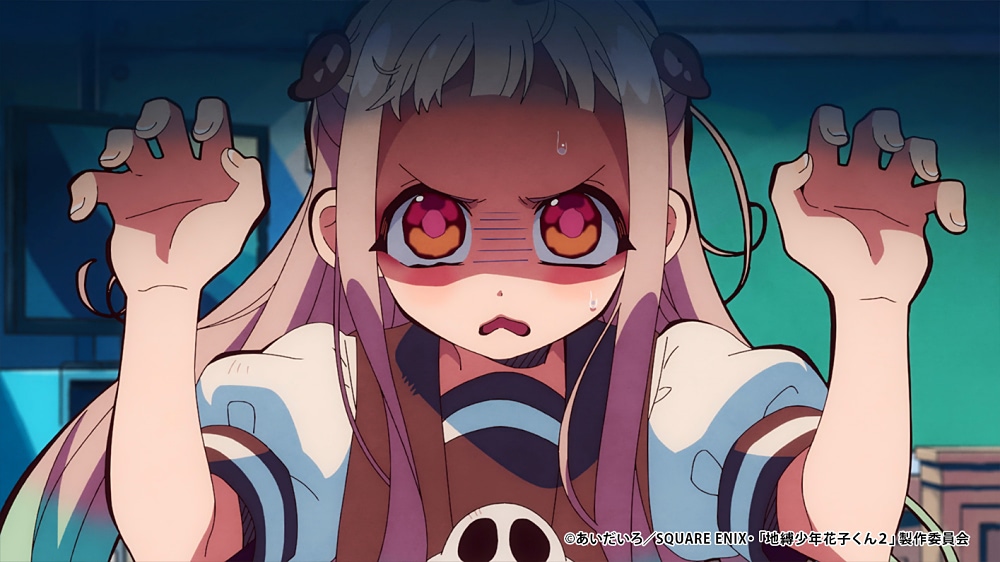 地縛少年花子くん2』第6の怪 後ろの席にかもめ学園の制服の花子くん